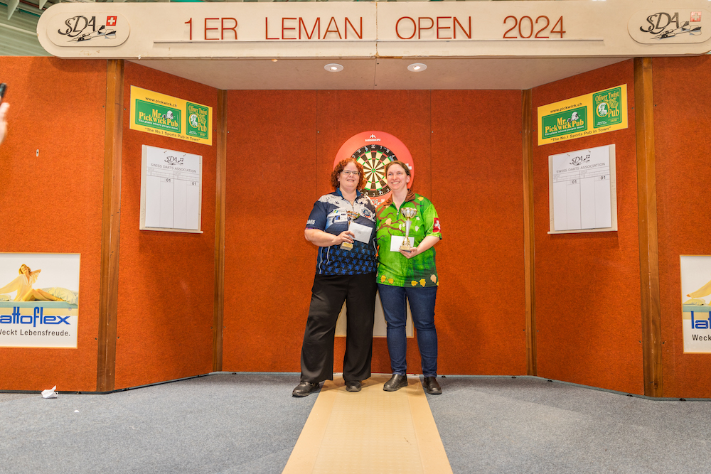 Léman Open 2024: Fiona Gaylor und Sarah Bartlomé, Finalistinnen Damen Einzel